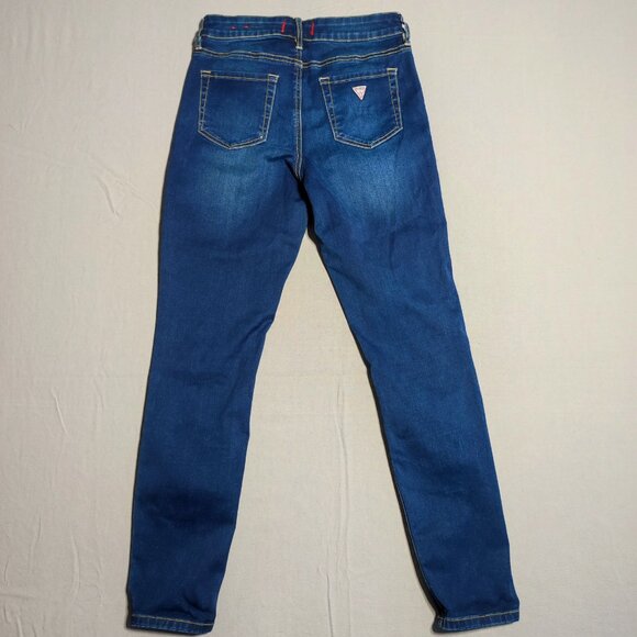 Guess Jeans women's size 28 ink blue, skinny, stretch - Picture 3 of 16